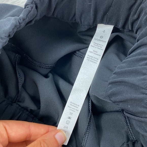 Lululemon On the Fly Skirt Black - Picture 5 of 6